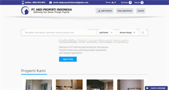 Desktop Screenshot of apartemen-abdi.com